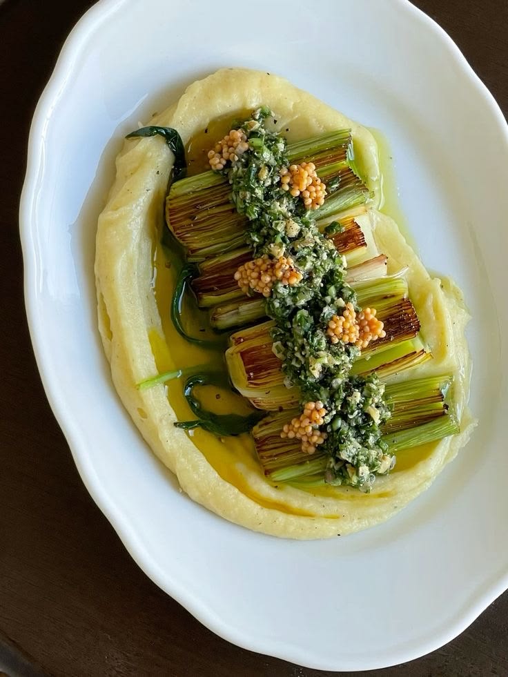 Plat de saison composé avec des produits français